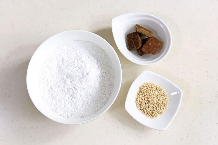 红糖糯米小圆子,软糯好吃健脾开胃,在家也能做美食