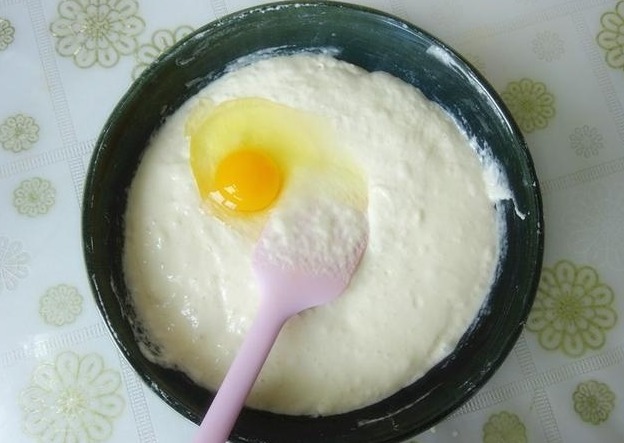 1个鲜桃1碗面,10分钟做成早餐饼,暄软香甜,特好吃,孩子最爱