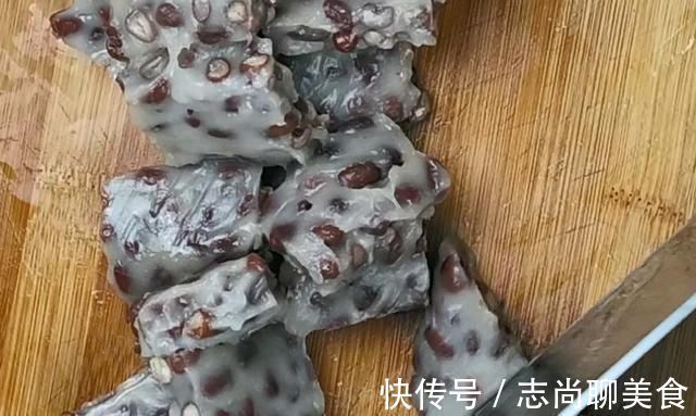 红豆糯米糕的简单做法,软糯香甜,营养好吃,老少皆宜的家中美食