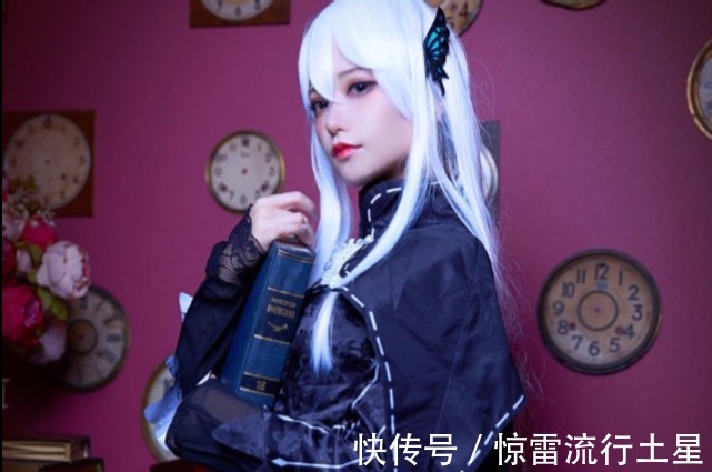 次元壁|Re0艾姬多娜的COS，高挑身形展现优雅，侧脸微笑突破次元壁