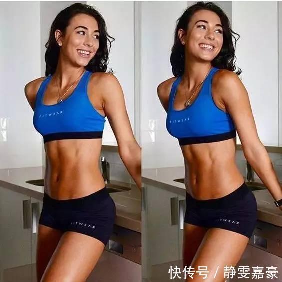 体脂率|羡慕女神的马甲线睡前5个虐腹动作,雕刻马甲线身材