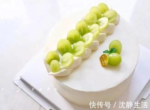 超级好吃的小清新青提蛋糕,私房配方大公开!!