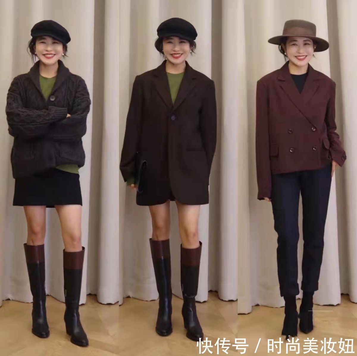 舒适度 穿衣好看不全靠身材,这位博主160cm,照样穿得洋气又高挑