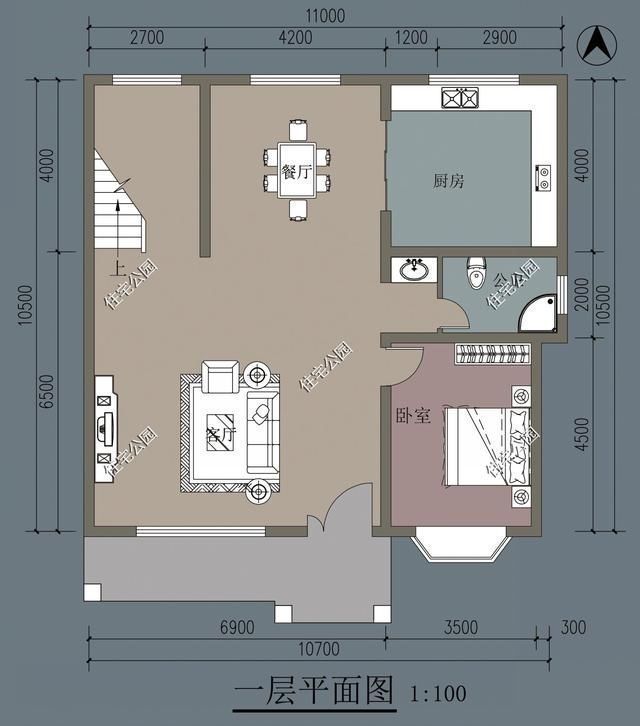 户型图|10套占地150平米的农村别墅户型,20万的造价就能建一栋