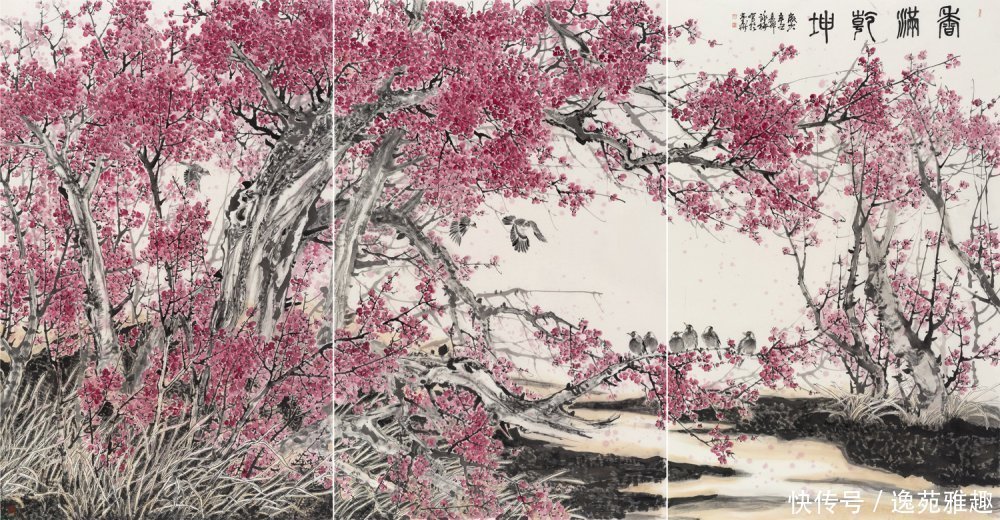 驻华大使馆拟展|“疏影含香”——画家张咏梅斯洛伐克驻华大使馆拟展部分作品