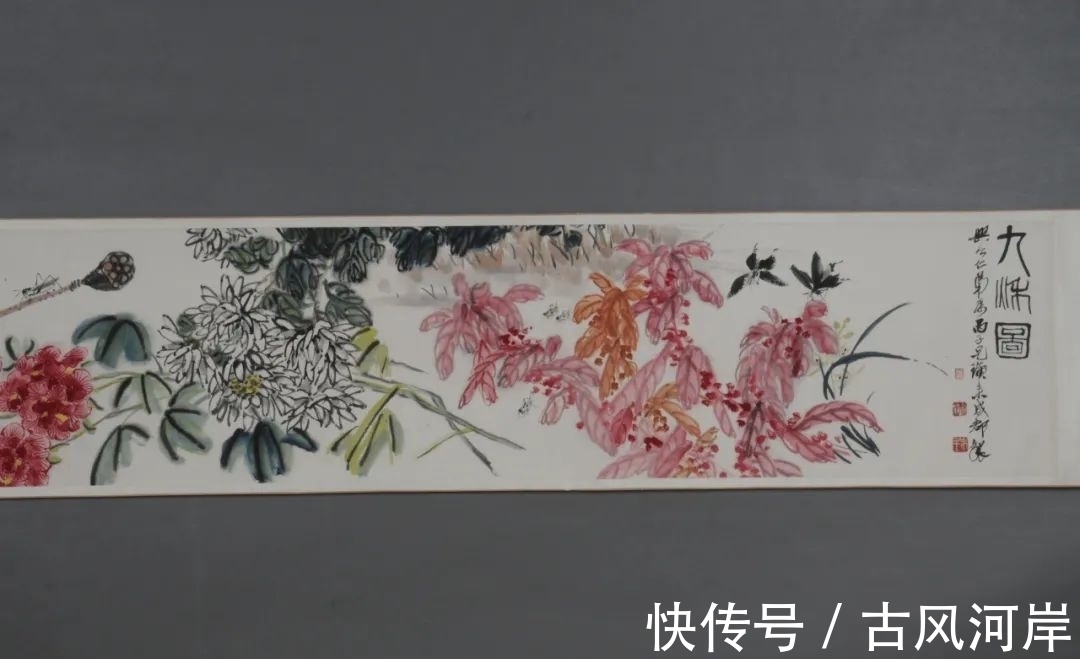 齐白石#齐白石抗战时期的绘画作品