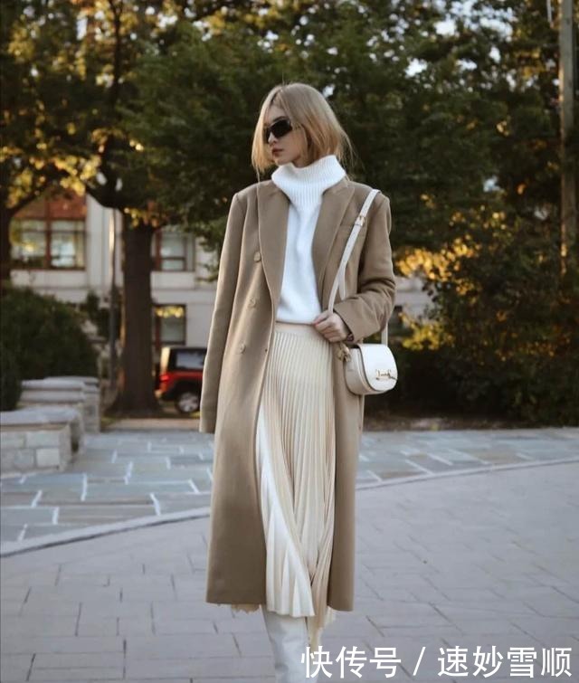驼色显气质却不会搭？建议试试