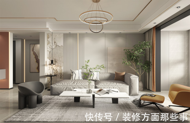 冷色系|150㎡现代风,从小细节入手,打造理想风格的家!