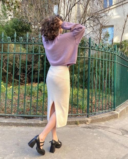 毛衣当季的时刻，用5个方式营造时髦感，穿得洋气又精致