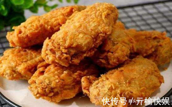 炸鸡翅|刚端上桌就遭到哄抢，表皮金黄酥脆肉质饱满，强身健体，孩子爱吃