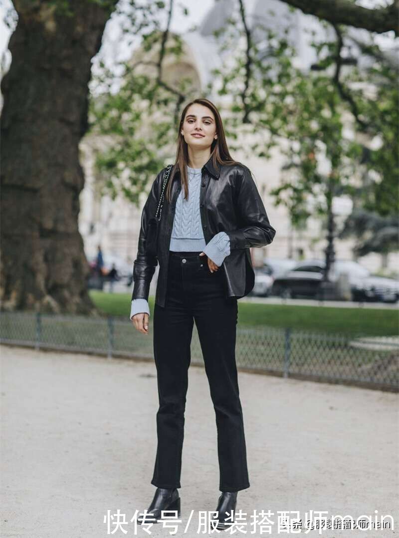 穿皮衣时,里面穿什么?5招“穿搭思路”,轻松玩转多种风格