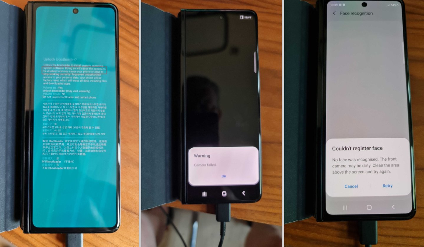 xy z|三星 Galaxy Z Fold3 取消限制，解锁 bootloader 不再禁用相机