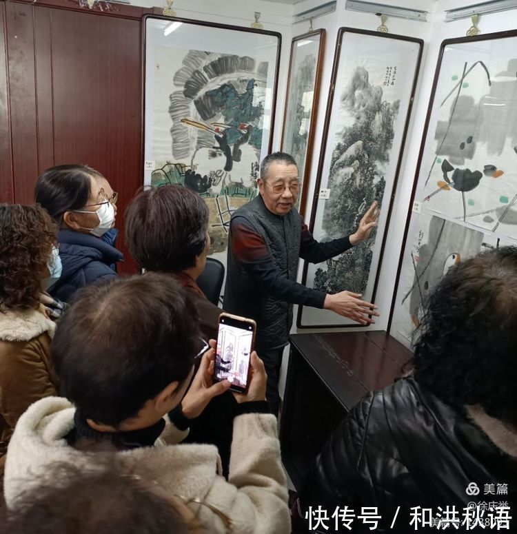 交流展!"翰墨留韵一8省市国画名家天津交流展"开幕