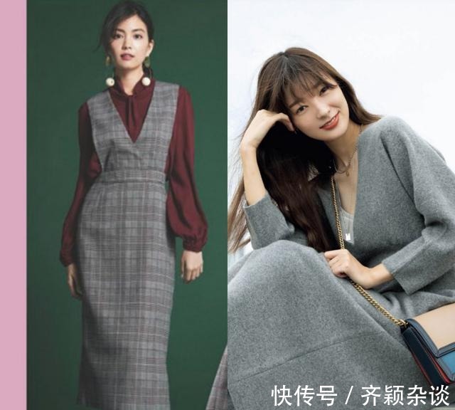 穿搭|秋天“连衣裙”正流行,奔四奔五的女人,用这3种套路更高级