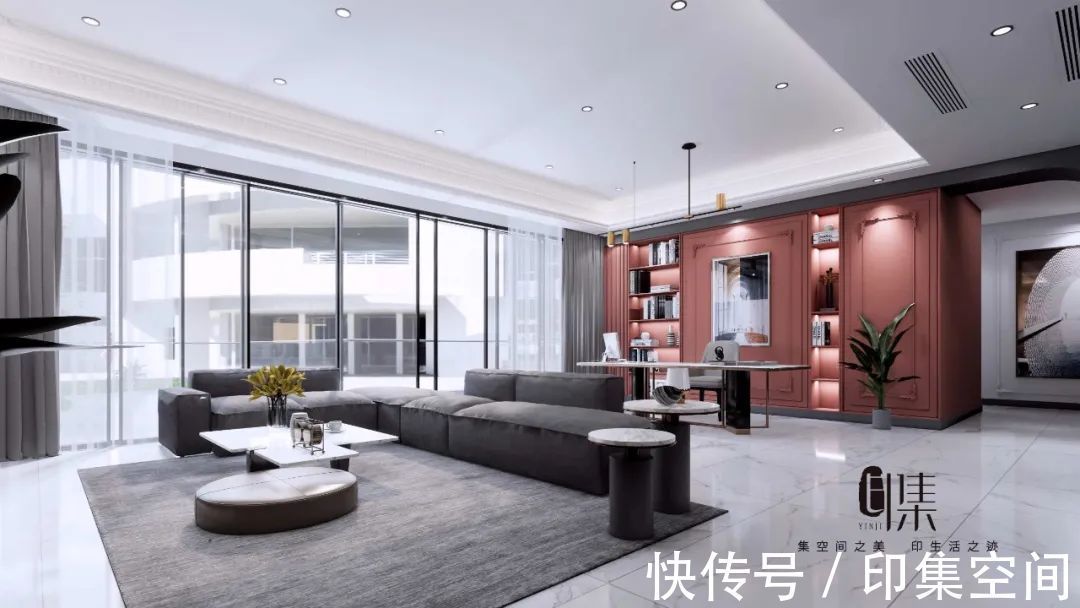 m万科十七英里192㎡现代轻奢风格装修案例