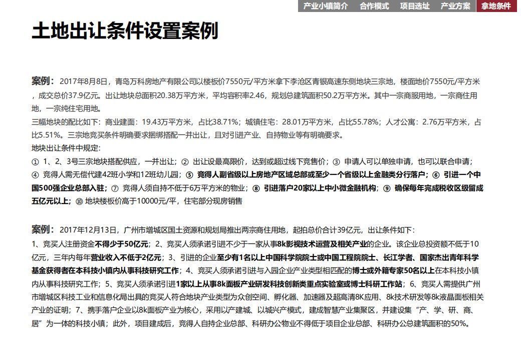 商业模式|“产业+地产”的几种商业模式及实操指引