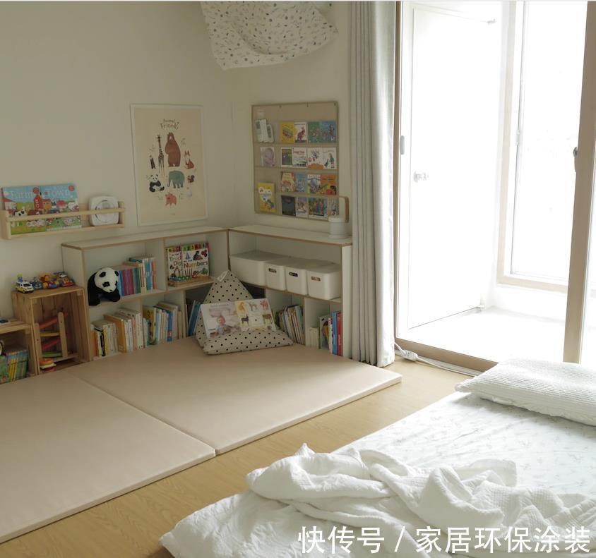 布置|韩国妈妈边带娃边布置新家，普通精装重装做奶油风，92㎡画面治愈