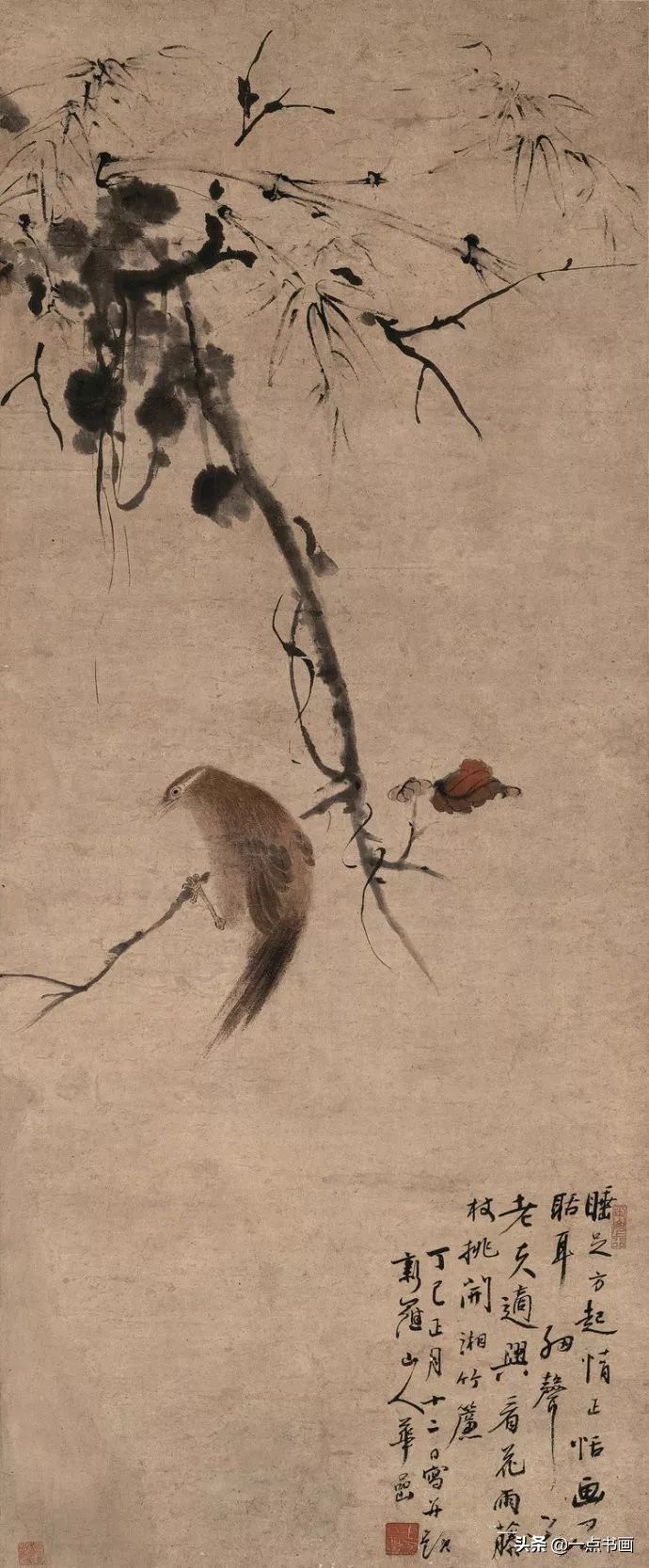 草虫&华岩的花鸟画，独辟蹊径，令人耳目一新