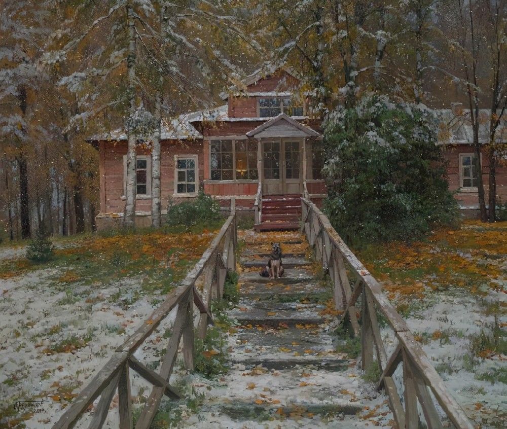 超过冷军的俄罗斯画家,作品充满阳光,细节处理令人佩服