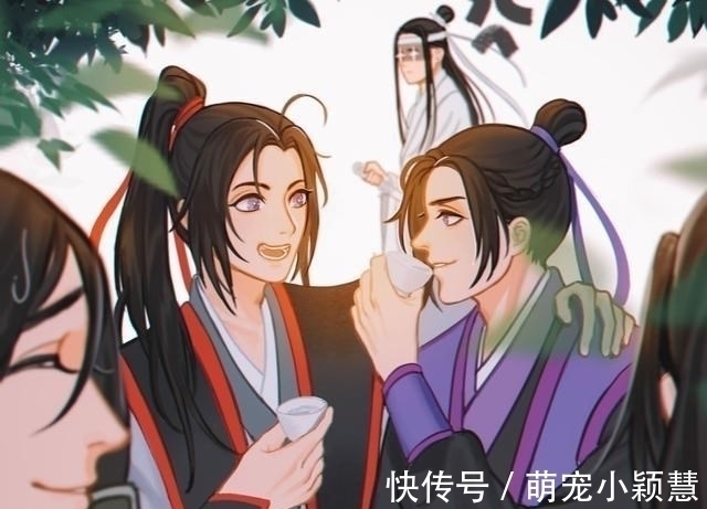 魏无羡$魔道祖师:姑苏蓝氏的饭有多难吃?魏无羡:还不如吃瓜皮