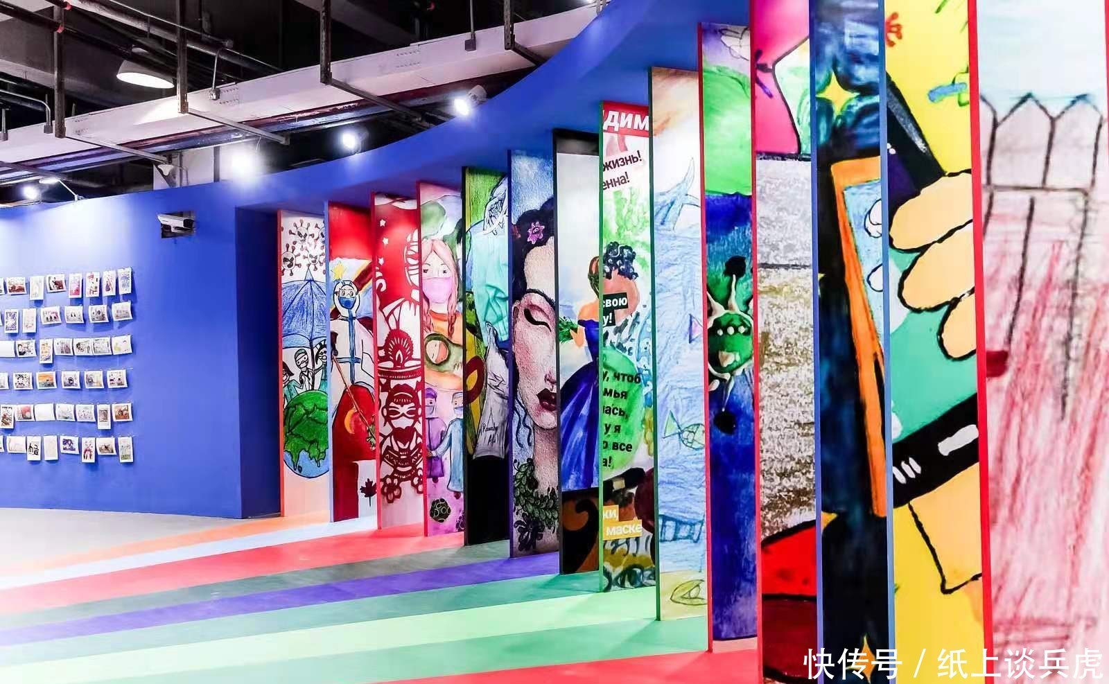 艺术家|上合组织儿童画展开幕:用小艺术家的手,传递抗疫精神