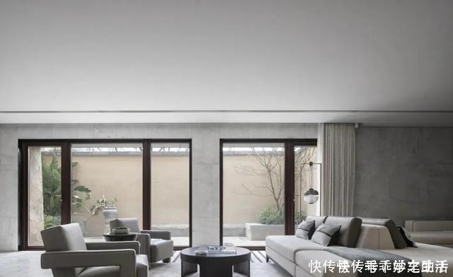 新中式|这才是最美别墅，484㎡新中式之风，里面的庭院水景，太美！