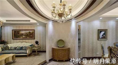 完工|170平四居新房完工,从玄关看着有240㎡,家人喜欢得不得了