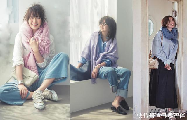 1个技巧+3个思路让你明白,冬天的“围巾”怎么搭才能显白显高级