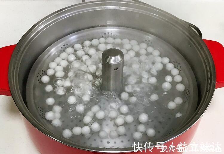 自制糯米小圆子，不用醪糟不用花冤枉钱，家里有糯米粉就能做