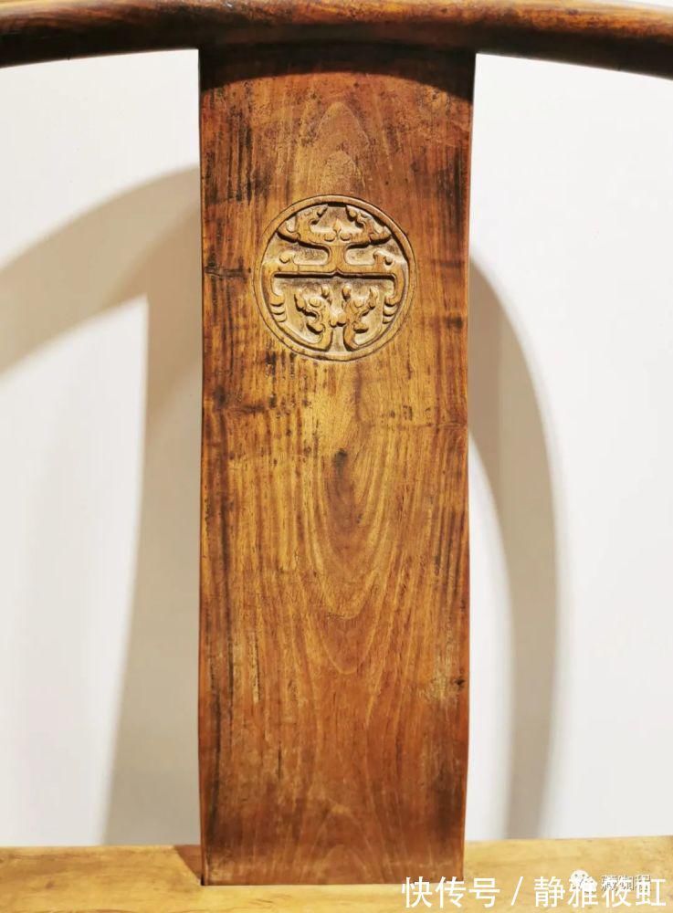 木友们|验材质、查修补,清螭寿纹圈椅是全黄花梨