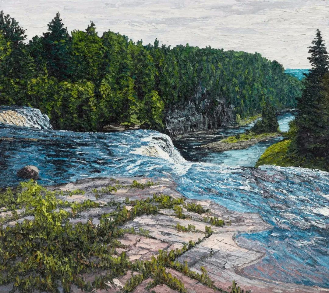 加拿大画家马特·巴恩的风景油画,笔触流畅,大美