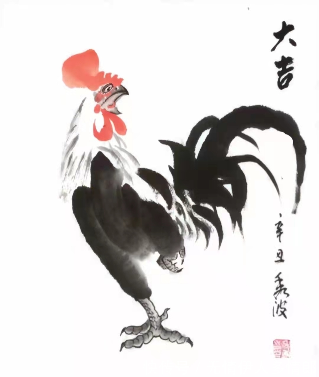 写意花鸟画@于秀波大写意国画 意境深邃 气韵灵动