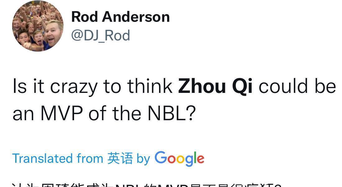 nb外国球迷炸了！狂吹周琦是个怪兽，力挺中国大魔王先拿MVP再回NBA