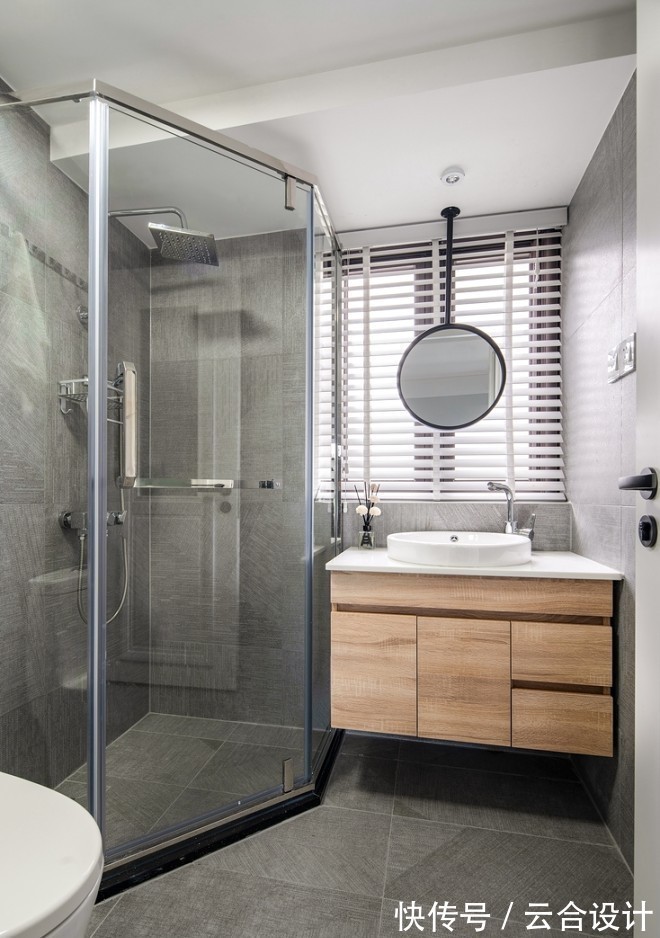 浅灰色|云合设计——90㎡的现代北欧风,看完上头,我爱了!