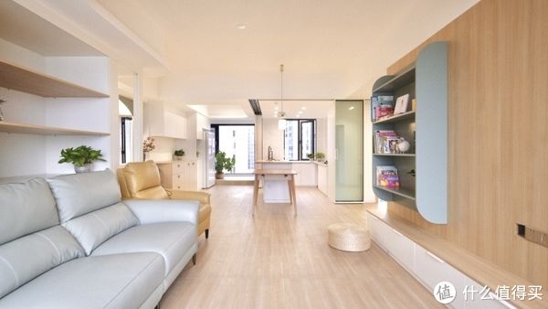 厨房|120㎡日式四居室，半开半合，营造全新空间感