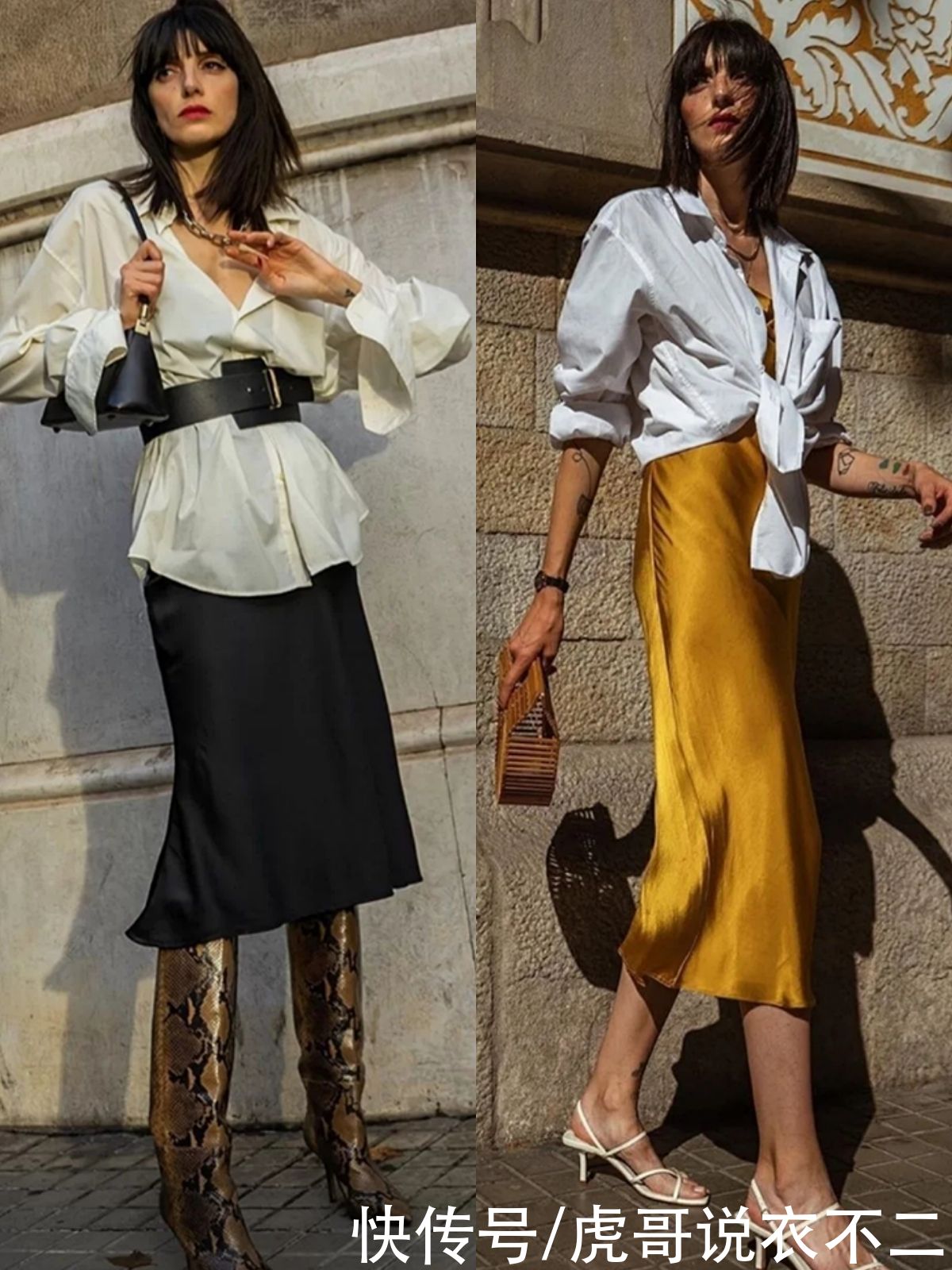 Slip dress才是初夏的“真香”单品，优雅有女人味，时髦精都在穿