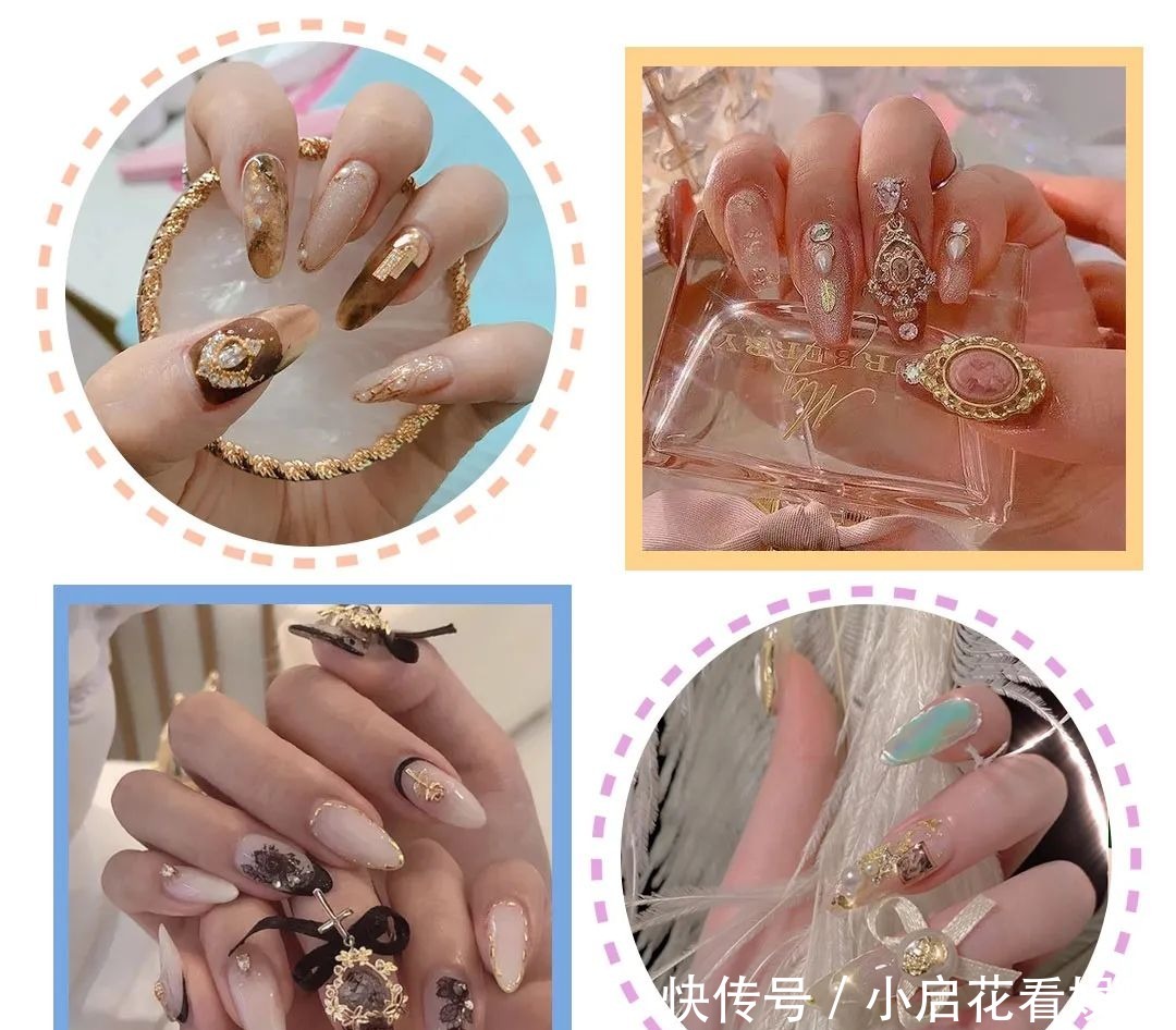 几十款新年美甲!好看时尚又开运!