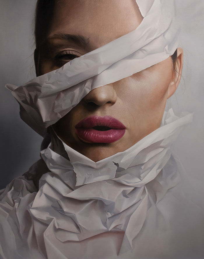 写实主义$乍一看是照片!60张“欺骗”眼睛的绘画,有这手艺还要相机干什么