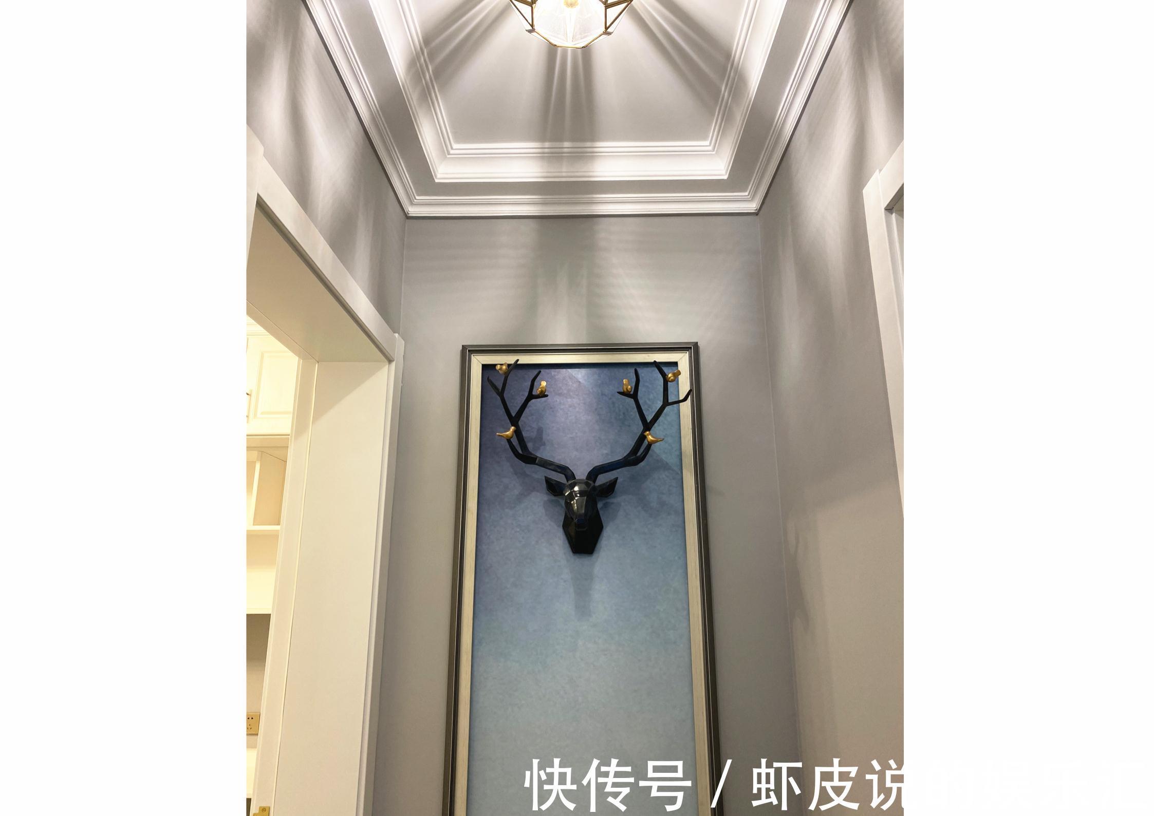 吊顶|108㎡北欧三居室，共花了20万，几根金属条却点缀出30万的轻奢感