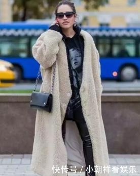 大衣|大衣+卫衣=个性时髦,今冬就这么穿了!虽然混搭,但很时尚