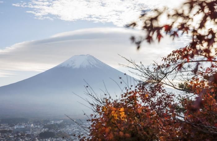  秋景|视界 | 富士山秋景