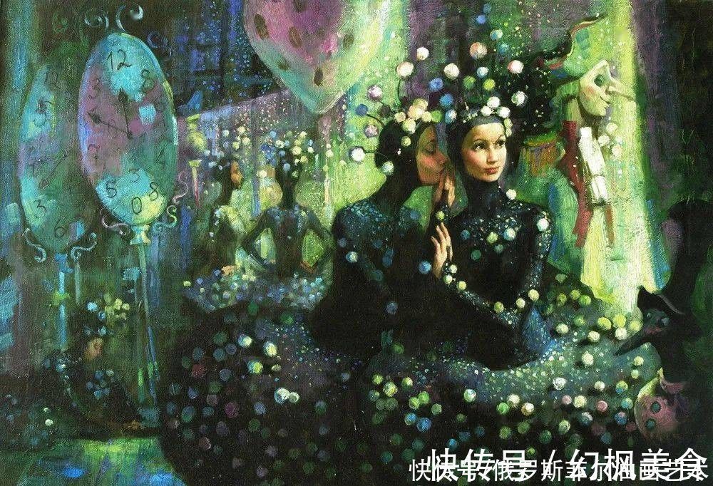 沃斯特雷佐娃!俄罗斯画家阿纳斯塔西娅·沃斯特雷佐娃漂亮油画作品欣赏