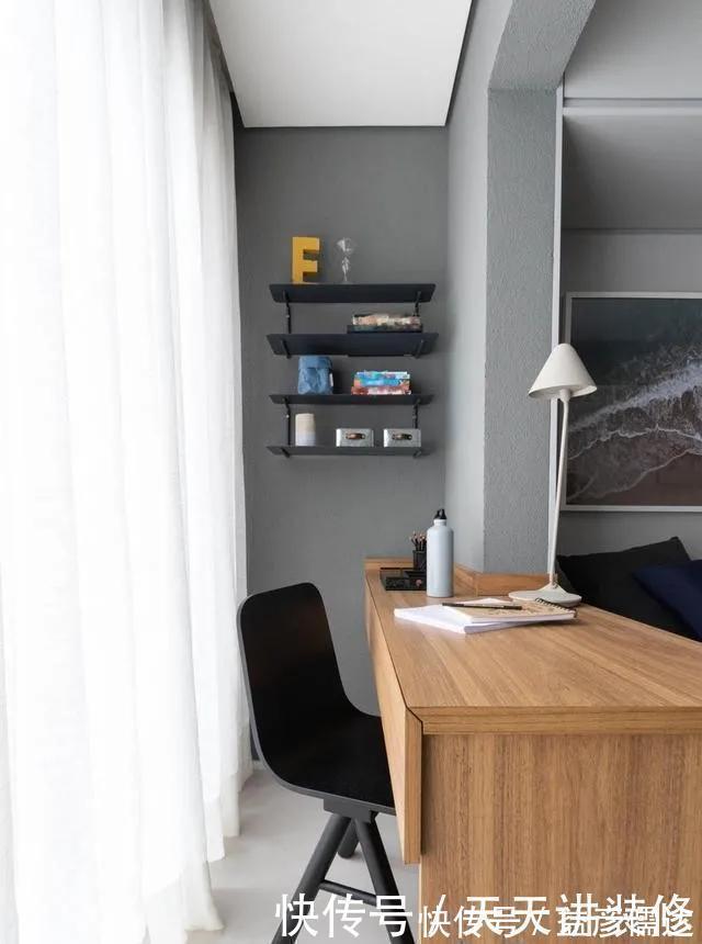 小房子|她的19㎡精致公寓,竟然有三分离卫浴,衣帽间书房一样不少,厉害