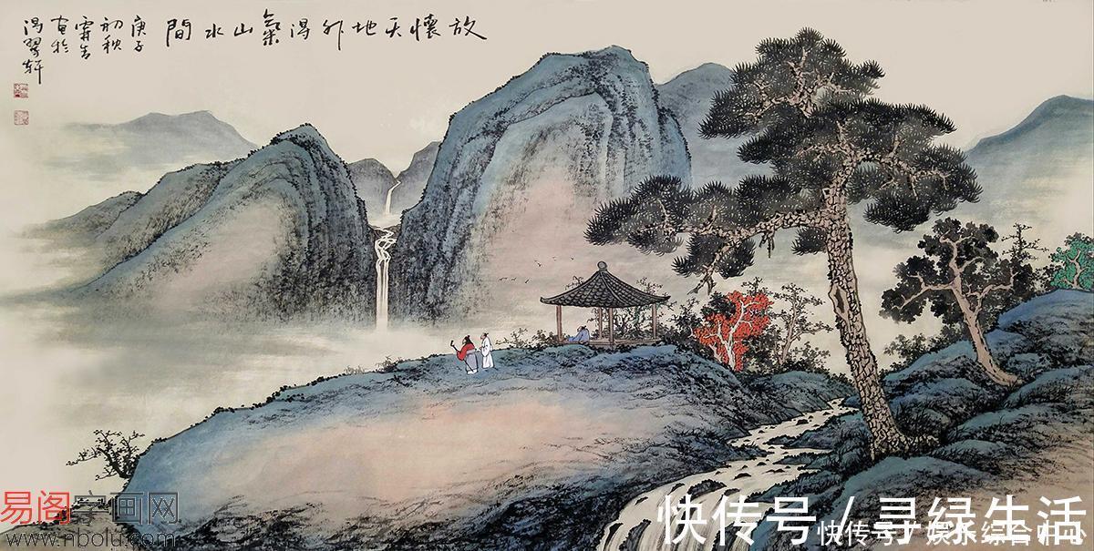 实力派|画家黄创新 青年实力派仿古山水画艺术家