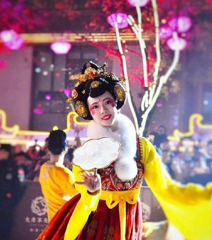 大唐不夜城,交错千年的时空