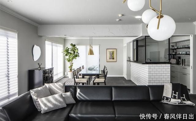 瓷砖|110平的东京大豪宅,将轻奢极简演绎到极致