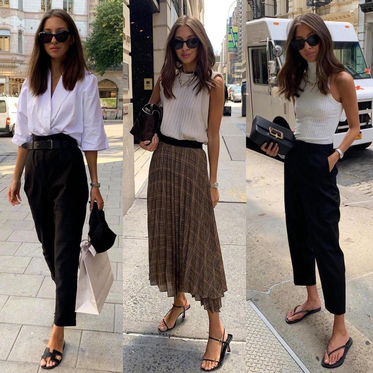 v领|夏季如何穿出轻奢风?学会这18套穿搭技巧,你秒变成气质女神