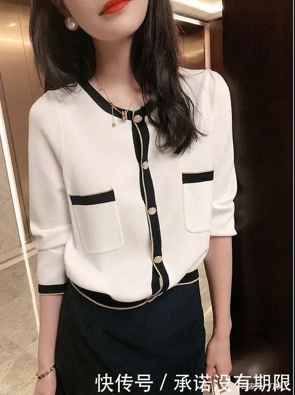 女人会打扮就是精致,今秋流行“小衫+半裙”,时髦优雅显贵气