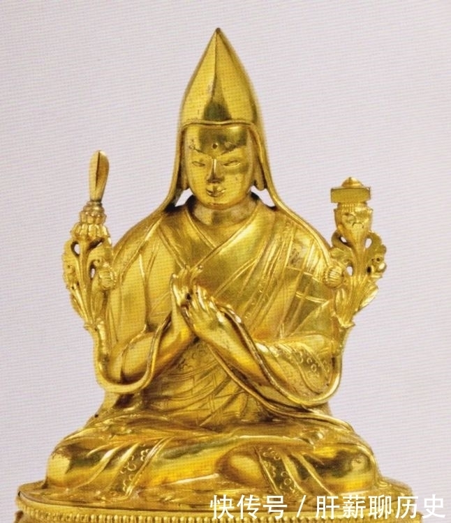 喀尔喀蒙古|吉泉斋黄旭:扎那巴札尔风格宗喀巴像艺术欣赏