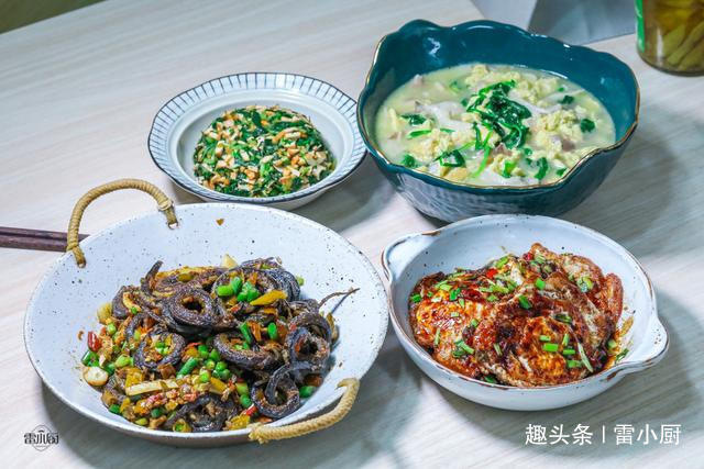 晒晒我家的午餐，3菜1汤摆上桌，简单美味又实惠，网友南方人
